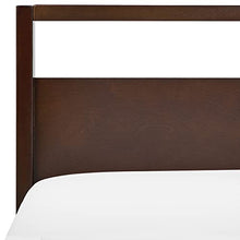 Beliani Letto Matrimoniale in Legno di Pino Scuro a Doghe 180 x 200 cm Giulia