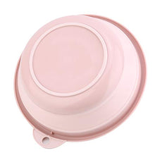 Oumefar - Lavabo salvaspazio per bagno (Small Pink)