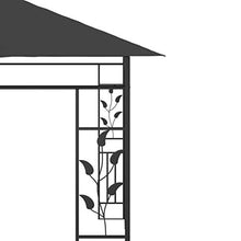 vidaXL Gazebo con zanzariera, 6 x 3 x 2,73 m, antracite