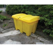 Assorbenti e ritenzione, contenitore di stoccaggio, 500 l, giallo