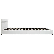SKM Giroletto con LED Bianco in Similpelle 180x200 cm (31.2kg)