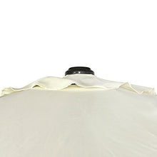 AKTIVE 53869 - Ombrellone Esagonale Diametro 270 cm - Telaio di Alluminio 38 mm - Colore Panna