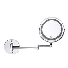 Specchio per Il Trucco con LuceSpecchi per Trucco A LED con Specchio da Trucco Pieghevole per Montaggio A Parete A LED 10x Scrivania con Luci