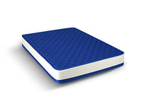 Imperial Confort Copenhague 25 Materasso, Viscografene, Bianco-Blu, Semplice, 90x200