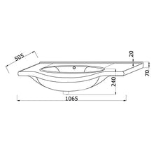 Kiamami Valentina Mobile Bagno 106 CM Classico con LAVABO Specchio E PENSILE Bianco Easy