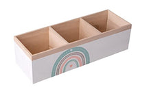 Rayher Mini Scaffale Decorativo Con Tre Scomparti, Legno, Naturale,‎ 11 x 8.7 x 32 cm; 140 grammi