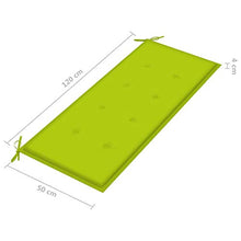 vidaXL Panca da Giardino con Cuscini 240 cm in Massello di Acacia