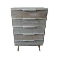 H inHouse srls Cassettiera con 5 Cassetti, Mis. 60 x 40 x 95 cm