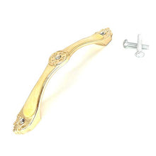 Jearls - Maniglia per mobiletto, 13,2 cm, per ante della cucina, credenza, camera da letto, cassettiera, cassetti, armadietti, regalo preferito, colore: giallo ambra, confezione da 5