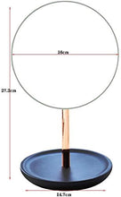 Specchio 6.3 Pollice del Trucco del Desktop Mirror rettificato a 180 Vanity per Il Regalo della Ragazza