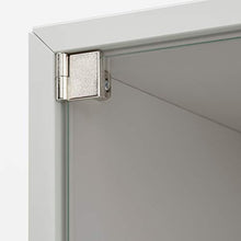 Armadio EKET con anta in vetro 35x25x35 cm grigio chiaro