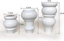 Solid Gambe europee legno Divano Tavola comodino Tavolino appoggio del piede accessori in legno - 4 pezzi