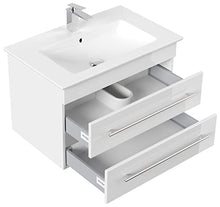 Mobile bagno con lavabo Villeroy & Boch Venticello 80cm bianco lucido