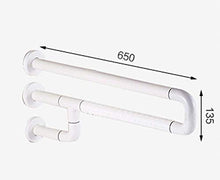 Maniglioni da Bagno Doccia Maniglia di Sicurezza for Il Bagno, WC, Scale ringhiere, fissato al Muro a Forma di U Antiscivolo Balance Support Accessori da Bagno