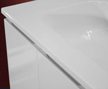 OrionShop Mobile Bagno Sospeso Ariete da 80cm Bianco con Lavabo Specchio e Lampada LED Inclusi