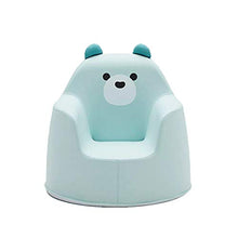 Allibuy Semplice Divano Creativo per Il Riposo degli ospit Little Reader Sofa, Dinosaur Blue e Bear Pink (Colore : Blue Bear)