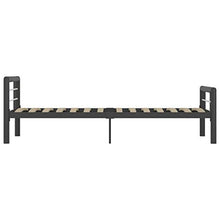 SKM Giroletto Grigio e Bianco in Metallo 90x200 cm