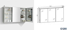Mobile da bagno LAURANCE 1200, bianco lucido - armadietto e specchio a scelta, Specchio:Senza specchio, Versione:Lavabo a sinistra