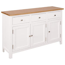 vidaXL Legno di Rovere Credenza Stile Rustico Madia Armadietto Mobile Consolle