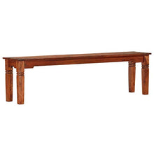vidaXL - Panca in legno di acacia massiccio, 160 cm