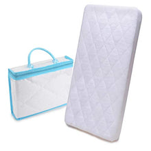 PEKITAS Coprimaterasso 60 x 120 cm imbottito impermeabile culla 100% cotone