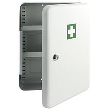 HMF 10732-07 Armadietto dei Medicinali, Cassetta mobile bagno Primo Soccorso 32 x 23 x 9,5 cm