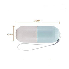 LTLJX Pillola Organizer Box 7 Giorni Pillola Box Grain Fibre Pillola Case Dispenser