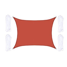 BASA Vela Ombreggiante da Giardino Quadrata da 2 * 2,5 M , Impermeabile E Anti-Ultravioletto, Utilizzata in Giardino, con Corda Libera