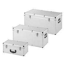 PAT Europe B.V. - Set di 3 scatole portaoggetti, colore: Argento
