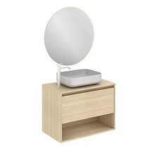 Amizuva Niwa Top Mobile da bagno, in legno, 80 cm, 4 pezzi