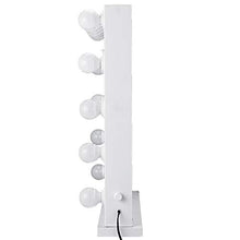 OldFe 80x65cm Il Specchio Trucco Tonde Professionale 14pz LED Il Specchio Trucco con Luci Regolabili in Bianco