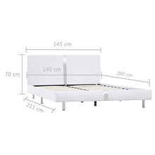 SKM Giroletto Bianco in Similpelle 140x200 cm (26.25kg)