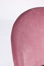 SGABELLO BAR CARRY VELLUTO BLUSH