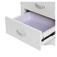 GUHUIHE Due cassetti Comodino da Comodino Comodino Lato Cabinet Laterale Camera da Letto Organizer Storage Cabine