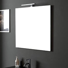 Kiamami Valentina MOBILE BAGNO SOSPESO 80CM GRIGIO CHIARO CON LAVABO NERO OPACO | BERLIN