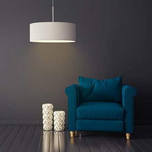 Lampadario a sospensione SINTRA FI, 60 cm, paralume giallo senape, cornice in oro antico, 4 x E27