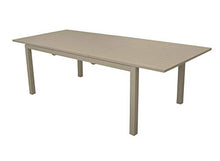 Tavolo Trieste ALLUNGABILE 160/240X102 Crema Pranzo Esterno Giardino ARREDO Patio