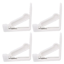 Set di 4 mollette per tovaglia, in acciaio inox, per picnic, feste, per esterni