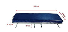 Letto pieghevole 80 x 190 cm + materasso a 15 doghe