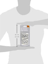 Decor Line - 1720372, Pinze da Tovaglia, 6 X 5.3 Cm, Pinces Transparentes, Plastica, Senza