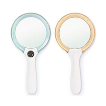 Silk'n MirrorLumi - Specchio a LED per Uso Manuale o su Base - Ingrandimento Fronte/Retro: 1x e 5x - Bianco - 1 Pezzo