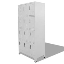 FAMIROSA Armadietto a 12 Scomparti 90x45x180 cm