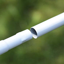 BOUDECH Tenda/Gazebo per Feste Impermeabile Bianco Tendone per Fiere,Feste e Mercati. Disponibile in Due Misure 3x6 e 3x9 (3x9 M)