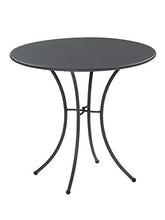 EMU Tavolo Esterno Pigalle 906 Diametro 80 CM Colore Grigio Antico
