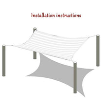 XJJUN Copertura per Schermo Privacy per Balcone, Resistente Ai Raggi UV, Resistente alle Intemperie, per Ringhiera di Appartamenti, con Occhielli, Recinzione da Giardino Bassa