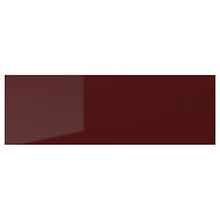 KALLARP cassetto frontale 60 x 20 cm lucido rosso scuro-marrone