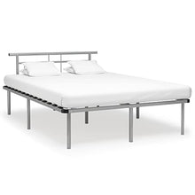 vidaXL Giroletto Grigio in Metallo 160x200 cm