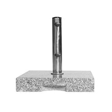 Doppler SL-AZ Granit-Sonnenschirmständer 25kg Supporto per ombrellone, Grigio