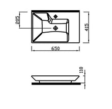 Mobile bagno Pegasus antracite satinato