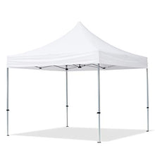 TOOLPORT Gazebo Pieghevole Giardino 3x3m - 2 Laterali Alluminio Telo Poliestere 100% Impermeabile Padiglione Mercati Sagre Neve
